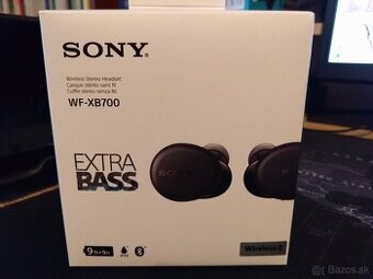 Predám bezdrôtové Sony wf xb 700 sluchatka