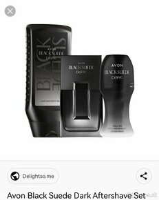 Avon suede black dark set