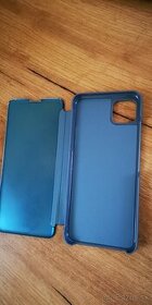 Samsung A22 5G blue mirror flip case