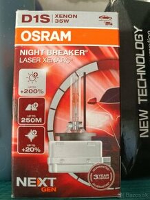 Xenony OSRAM D1S Xenarc Night Breaker Laser (NEXT GEN) +200%