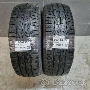 215/60 R17C MICHELIN dodávkové zimné pneumatiky