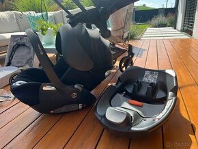 cybex aton cloud q + isofix + adaptéry