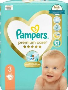 Predám plienky Pampers premium care 3