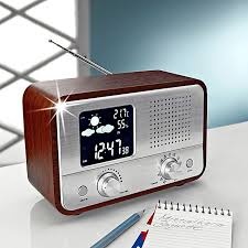 Nostalgické rádio s meteorologickou stanicou - 1