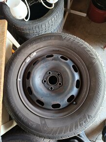 Komplet kolesá 5x100 R15 a zimné pneumatiky 195/65R15