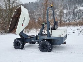 3t sklápač TEREX OBRÓT 4X4+KIPER z Nórska Perfektný stav KUB