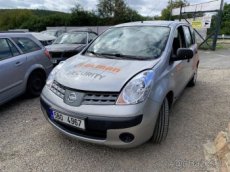 Nissan Note rok 2007 náhradní díly