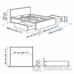 Ikea, posteľ