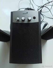 Reproduktory Genius Speaker cierne 2+1, 330W