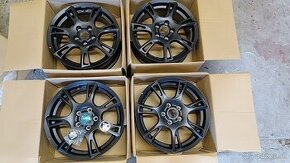 R15 5x100 mm čierna matná (škoda, volkswagen, seat)