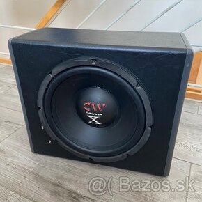 Subwoofer Caliber CWX12 & zosilňovač SAL RFX 7230