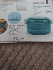 Tupperware Micro Plus 3 generácie 3 l.