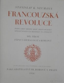 Francouzská revoluce III. Zápas s demagogií a korupcí - 1