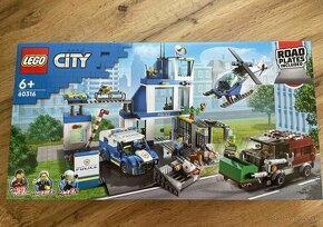 Lego City 60316 policajná stanica