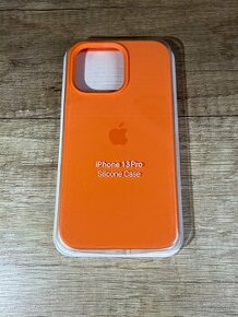 Apple iPhone 13 Pro silikónový kryt - Oranžová farba - 1