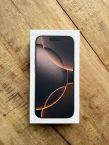 Apple iPhone 16 Pro 128 GB Desert Titanium, Nový ‼️