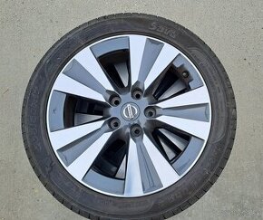 PREDÁM LETNÉ PNEUMATIKY S DISKAMI  205/50 R17