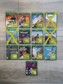 Predám hry na - XBOX ONE/SERIES