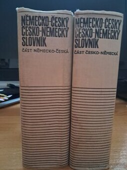 Slovnik Nemecko-Cesky, 2 časti,F.Widimský