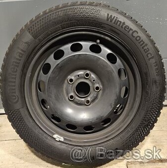 Zimná sada VW - 5x112 r16 + Continental 205/55 r16