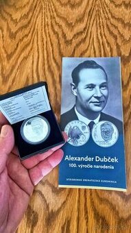 10 euro proof Alexander Dubček