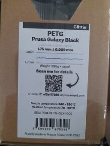 Prusa PETG filament  1kg