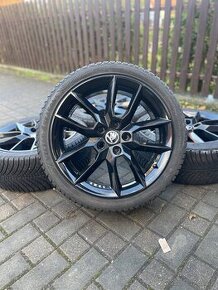 ORIGINÁL Alu Škoda GEMINI R18, 5x112 - TOP STAV