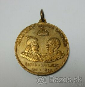 Miléniová pamätná medaila Uhorsko