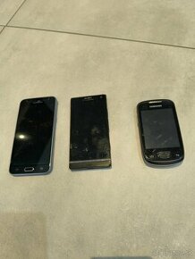 Staré mobily: Samsung a Sony