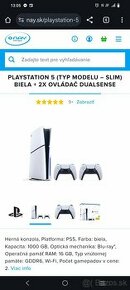 Play station 5 Slim Dual-Mechanika