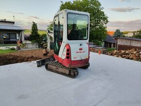 Takeuchi TB216 Powertilt + hydr. rýchloupinák 4 lyžice