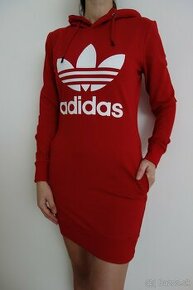 adidas mikina cervena predlzena