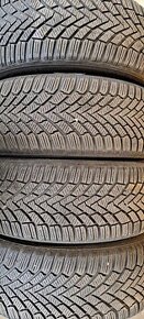 Predám 4ks jazdené zimné 205/55r16-91H Continental 2+2modely