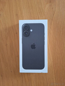 Nový, nerozbalený APPLE IPHONE 16 128GB BLACK