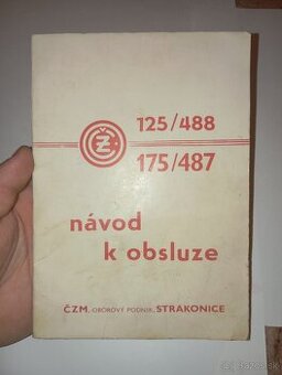 Predám katalóg na čz 175/487, čz 125/488