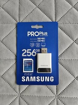 Samsung SD karta 256 GB PRO PLUS + USB