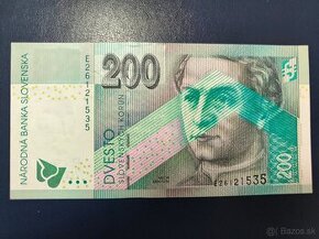 200 SK bankovka