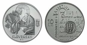 Strieborné zberateľské 10 eurové mince
