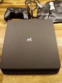 Playstation 4 Slim 500GB, ovládač+ hry