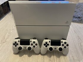 SONY PlayStation 4 (500GB), Glacier White - 1