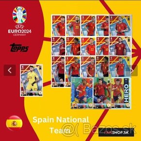 SPANIELSKO EURO 2024- sada 18 karie Match ATTAX