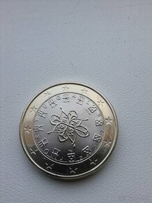 1 euro Portugalsko chyborazba