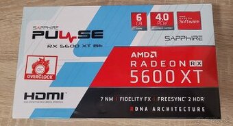 Predám SAPPHIRE RX 5600 XT 6GB GDDR6 / OC verzia