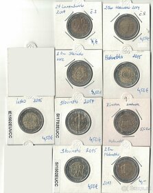 Zbierka výročných dvojeuroviek "2 EUR" mince - 1