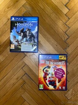 Set 2 hier na PS4 Horizon Zero Dawn a LEGO The Incredibles