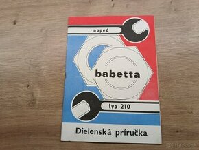 Dielenská príručka moped Babetta typ 210 - 1