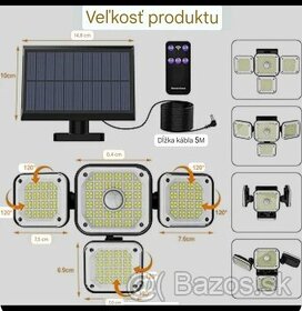 LED solárne lampy