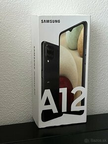 Samsung Galaxy A12 128GB BLACK + obal