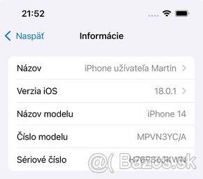 Iphone 14 128GB