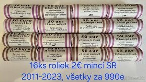 Euromince rolky